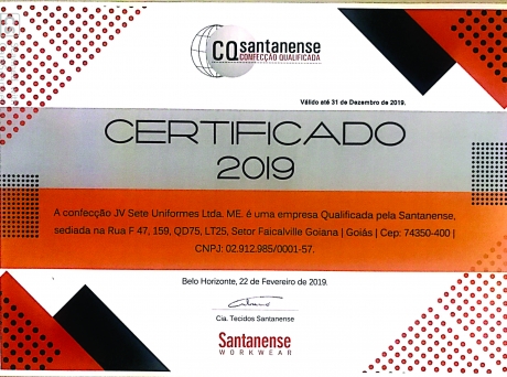 CONFECÇÃO QUALIFICADA SANTANENSE